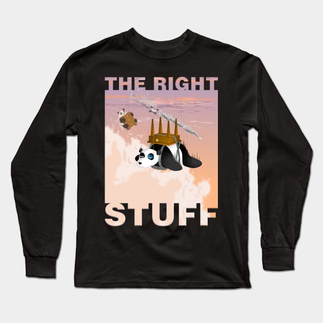 The Right Stuff Long Sleeve T-Shirt by kostjuk